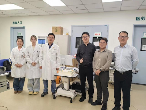 Happy news! Warmly celebrate the official settlement of ZD Medical Inc. dry eye detector D500 in Beijing Tongren Hospital!